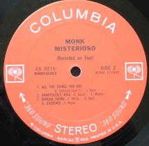 『LP』THELONIOUS MONK/MISTERIOSO US ORGI_画像4