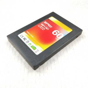 【中古パーツ】2.5 SATA SSD 60GB 1台　正常（98%） SPCC SSD110 ■SSD186