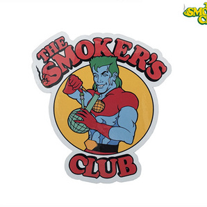 THE SMOKERS CLUB ザスモーカーズクラブ ステッカー カンナビスカップ ボング high times ハイタイムズ マリファナ 大麻 thc 420 Smoke DZA