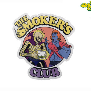 THE SMOKERS CLUB ザスモーカーズクラブ ステッカー カンナビスカップ ボング high times ハイタイムズ マリファナ 大麻 420 thc Smoke DZA