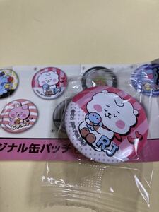 BT21 RJ 缶バッジ くら寿司　オリジナル缶バッチ