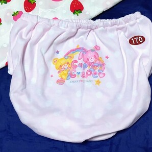 ★(日本製) うさぎ&くまさん ①メルヘン プリントショーツ=170サイズ