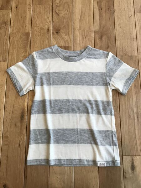 新品 西松屋 半袖 ボーダー Tシャツ 120センチ 男の子 キッズ