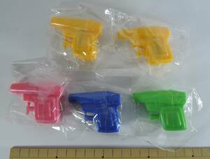 *K01 Showa Retro # игрушка / игрушка Mini водный пистолет / вода piste ru5 шт # Toshiba термометр подарок не использовался 