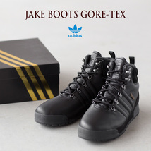 【新品未使用・元箱入】adidas Originals 天然本革 スケートボーディング ハイキング JAKE BOOT GORE-TEX ジェイクブーツ ゴアテックス_画像1