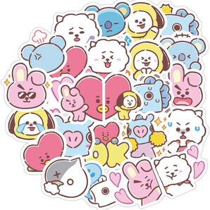 新品♪BT21!防水ステッカー40枚!