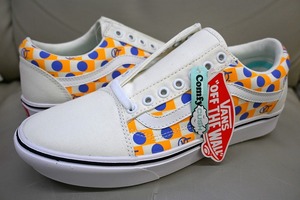 新品未使用 USA企画 VANS バンズ COMFYCUSH OLD SKOOL コンフィクッシュオールドスクール VN0A3WMA48P (DROP V CHK)MAR US8.5 26.5センチ