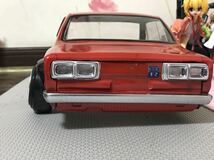 送料無料　1/10 日産　スカイライン　2000 GT-R KPGC10 ハコスカ　ラジコン　ボディ　パンドラ　PANDORA NISSAN SKYLINE RC BODY 旧車_画像5