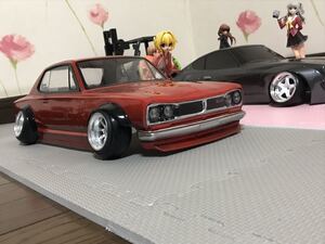 送料無料 1/10 日産 スカイライン 2000 GT-R KPGC10 ハコスカ ラジコン ボディ パンドラ PANDORA NISSAN SKYLINE RC BODY 旧車