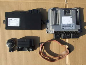 * MF16 Mini Koo pa-R56 DME control unit 7640005 engine computer -CAS3 unit key * BMW Mini MINI
