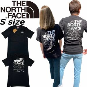 ザ ノースフェイス 半袖 Tシャツ NF0A7Z9K トップス バックロゴ ブラック Sサイズ THE NORTH FACE M SS MOUNTAIN OUTLINE TEE 新品