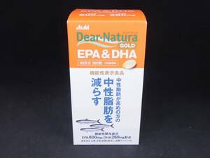 未開封　ディアナチュラゴールド/EPA&DHA/360粒/ /機能性表示食品 60日分 　*0228