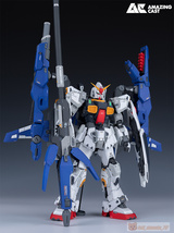 【Amazing Cast】1/90 RX-178 ガンダムMk-II＋Gディフェンサー 可動本体フレーム付き 未塗装 未組立 レジン ガレージキット 新品_画像3