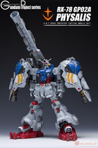 【INDUSTRIAL GEAR】1/100 RX-78 GP02A ガンダム試作2号機サイサリス MG 未塗装 レジン ガレージキット 未組立 新品_画像2