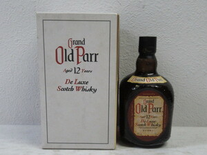 Grand Old Parr グランド オールドパー 12年 スコッチ ウイスキー 43度 750ml 箱付/古酒