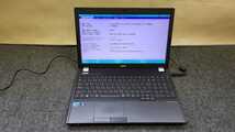 acer TRAVELMATE 5360 ZRJ Celeron-B815 4GB BIOS OK ジャンク _画像1