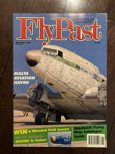 イギリス　航空雑誌　FlyPast誌　1991年11月号