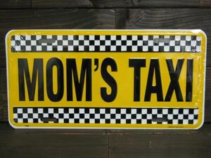MOM’S TAXI タクシー ディスプレイ 看板 プレートサイン
