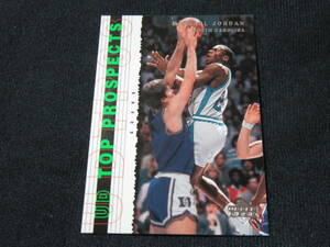 MICHAEL JORDAN　マイケル・ジョーダン　UPPER DECK　2003　UD TOP PROSPECTS　希少　ノースカロライナ大学時代