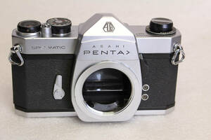 送料520円。現状。ペンタックス Pentax SPOTMATIC SP ボディ 一眼レフ 管理B10