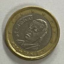 ★ スペイン 1ユーロ 2005年 EURO 硬貨 コイン_画像1