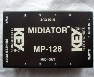 * Junk *KEY Electronics INC - Midiator MP-128 Midi Interface parallel port MIDI I/F