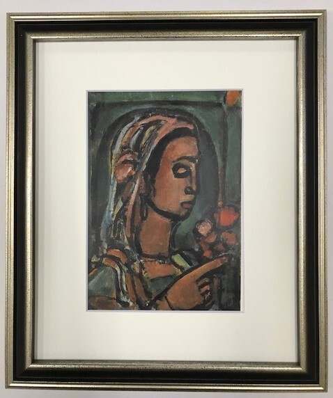 【特価】 ≪ ジョルジュ・ルオー ≫ エリオグラヴュール LA SIBYLLE DE CUMES 1962年 GEORGES ROUAULT