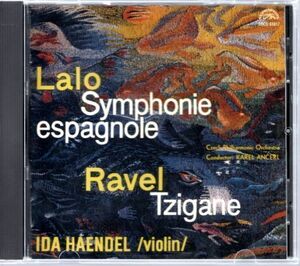 ラロ作曲「スペイン交響曲」作品２１＆ラヴェル作曲《ツィガーヌ》ヘンデルＶｌｎカレル・アンチェル指揮チェコ・フィルハーモニー管弦楽団