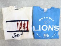 1円～!!【古着卸】Lee NFL TOMMY HILFIGER スウェット 90's USA製 カレッジロゴ MIX 10枚セット まとめ まとめ売り 卸 洗濯済 【0309-1】_画像6