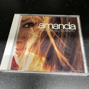 ● POPS,ROCK AMANDA - EVERYBODY DOESN'T シングル,RARE,入手困難 CD 中古品