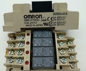 新品　10個セット入り オムロン OMRON製ターミナル リレー G6B-47BND DC24V　保証6ヶ月