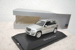  Mercedes Benz GLK 1/43 миникар Schuco серебряный 