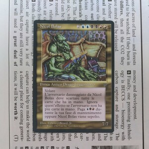 MTG Nicol Bolas ニコル・ボーラス　Legends レジェンド