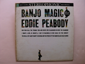 ＊【LP】Eddie Peabody／BANJO MAGIC（DLP25376）（輸入盤）