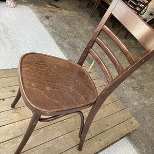 101015 USED TON CHAIR　中古 座面天板浮きあり　 アンティーク　ビンテージ　ヴィンテージ　曲げ木椅子　チェコ　家具　椅子　チェア