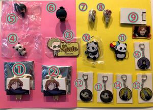 呪術廻戦 釘崎野薔薇 禪院真希 パンダ他 キーホルダー アクリルキーホルダー ラバーキーホルダー メタルキーチェーン フィギュア