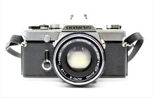 ★良品★OLYMPUS オリンパス OM-1+ F.ZUIKO 50mm F1.8 レンズセット　動作品 OK4175