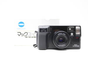 ★美品★MINOLTA ミノルタ MAC-ZOOM 65 QUARZ DATE コンパクトフィルムカメラ！希少な完動美品! OK4399