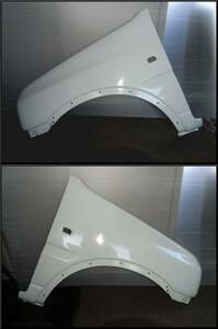 JB23 for FRP made front fender left right set white gel finish 