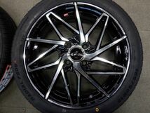 S 送料無料 ウエッズ レオニス IT 16 4H100 5J+45 新品タイヤ 165/50R16 タント ハスラー N-BOX アトレー タフト ウェイク スティングレー_画像6