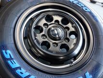 S 送料無料 即納 ガルシア シスコ 15 6H139.7 6J+33 トーヨー H20 195/80R15 107/105N LT 200系 ハイエース レシアスエース バン 車検対応_画像3