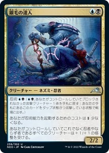 MTG ■金/日本語版■ 《銀毛の達人/Silver-Fur Master》神河：輝ける世界 NEO　