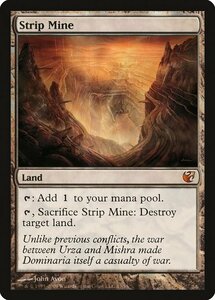 MTG ■土地/英語版■ 《露天鉱床/Strip Mine》★FOIL★ From the Vault FTV