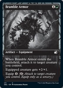 MTG ■緑/英語版■ 《棘茨の鎧/Bramble Armor》イニストラード:ダブルフューチャー DBL