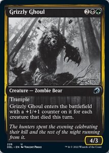 MTG ■金/英語版■ 《灰色熊のグール/Grizzly Ghoul》イニストラード:ダブルフューチャー DBL