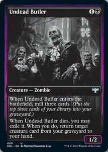 MTG ■黒/英語版■ 《アンデッドの執事/Undead Butler》イニストラード:ダブルフューチャー DBL