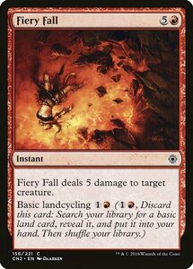 MTG ■赤/英語版■ 《焦熱の落下/Fiery Fall》コンスピラシー:王位争奪 CN2