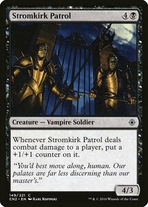 MTG ■黒/英語版■ 《流城の巡回兵/Stromkirk Patrol》コンスピラシー:王位争奪 CN2