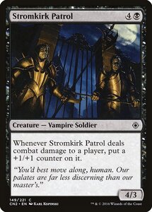 MTG ■黒/英語版■ 《流城の巡回兵/Stromkirk Patrol》コンスピラシー:王位争奪 CN2