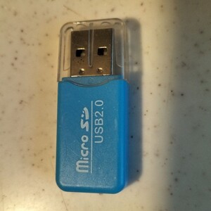 microSD⇒USB変換アダプタ カードリーダー